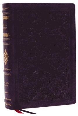 KJV, Wide-Margin Reference Bible, Sovereign Collection, Leathersoft, Purple, Red Letter, Comfort Print 1