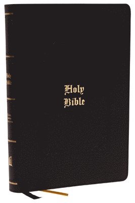 bokomslag KJV Holy Bible: Large Print with 53,000 Center-Column Cross References, Black Leathersoft, Red Letter, Comfort Print: King James Version