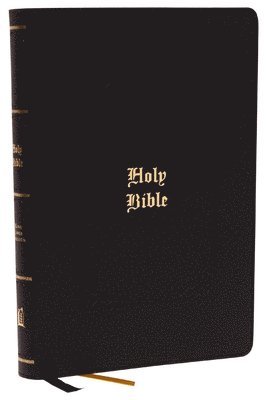 KJV Holy Bible: Large Print with 53,000 Center-Column Cross References, Black Leathersoft, Red Letter, Comfort Print (Thumb Indexed): King James Version 1