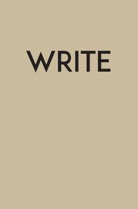 bokomslag Editors of Chartwell Books: Write - Medium Kraft