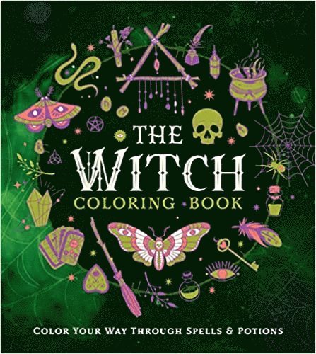 Witch Coloring Book