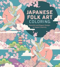 bokomslag Japanese Folk Art Coloring Book