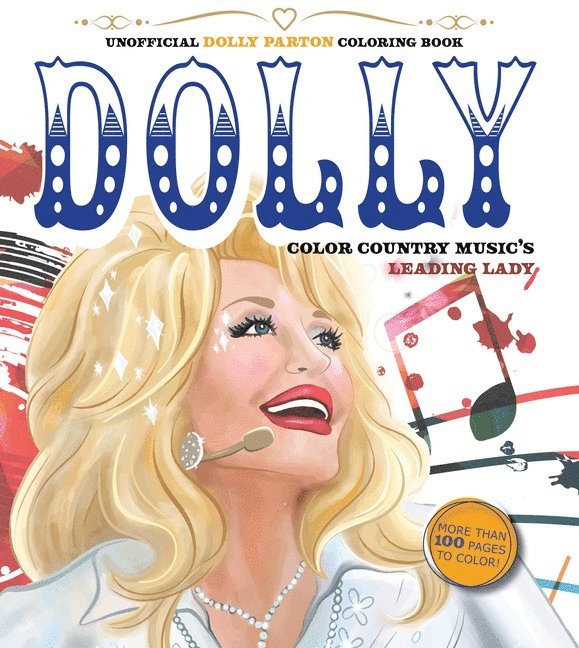 Unofficial Dolly Parton Coloring Book 1
