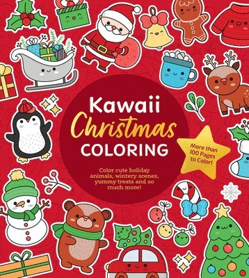 bokomslag Kawaii Christmas Coloring