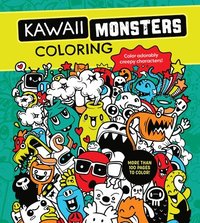 bokomslag Kawaii Monsters Coloring Book: Color Adorably Spooky Characters