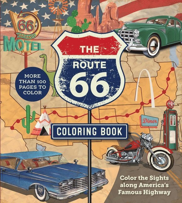 The Route 66 Coloring Book 1