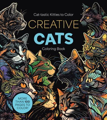 Editors of Chartwell Books - Creative Cats Coloring Book, Häftad