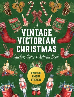 bokomslag Vintage Victorian Christmas Sticker, Color & Activity Book