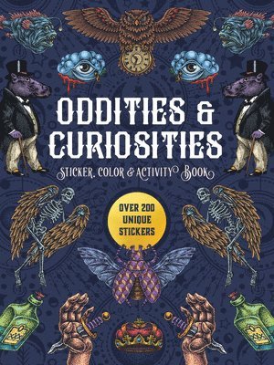 bokomslag Oddities & Curiosities Sticker, Color & Activity Book