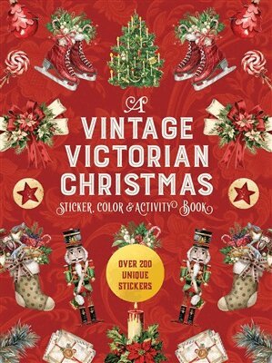 Editors of Chartwell Books - Vintage Victorian Christmas Sticker, Color & Activity Book, Häftad