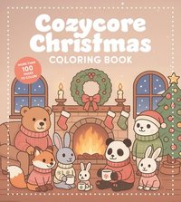 bokomslag Cozycore Christmas Coloring Book