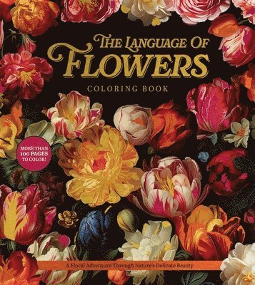 bokomslag Language of Flowers Coloring Book