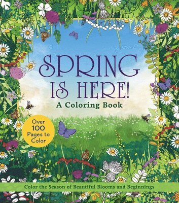 bokomslag Spring is Here! Coloring Book