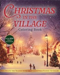 bokomslag Christmas in the Village Coloring Book