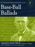 Grantland Rice, Gary Mitchem, Mark Durr - Base-Ball Ballads, Häftad