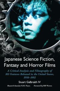 bokomslag Japanese Science Fiction, Fantasy and Horror Films