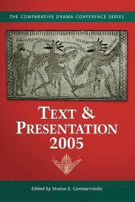 bokomslag Text & Presentation, 2005