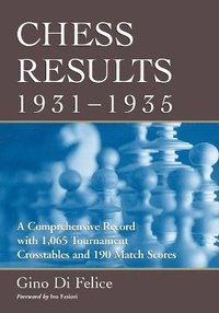 bokomslag Chess Results, 1931-1935