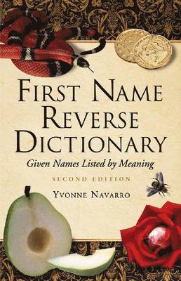 bokomslag First Name Reverse Dictionary