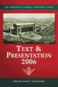 Text & Presentation, 2006 1