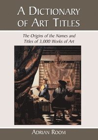 bokomslag A Dictionary of Art Titles