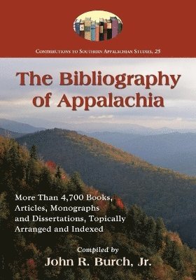 The Bibliography of Appalachia 1