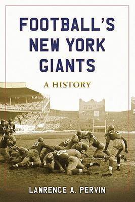 bokomslag Football's New York Giants