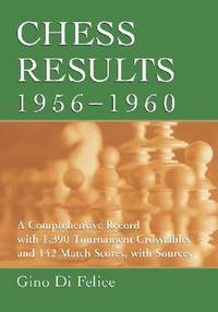 bokomslag Chess Results, 1956-1960