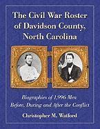 bokomslag Civil War Roster of Davidson County, North Carolina