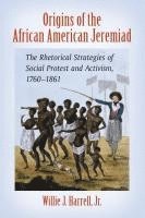 bokomslag Origins of the African American Jeremiad