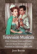 Joan Baxter - Television Musicals, Häftad