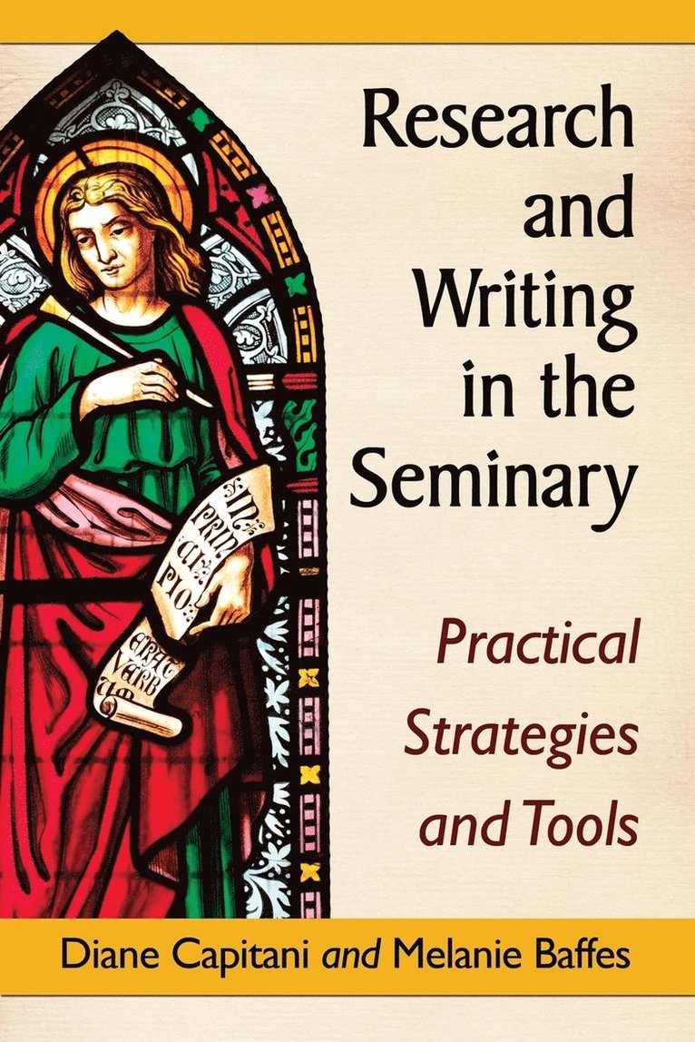 Diane Capitani, Melanie Baffes - Research and Writing in the Seminary, Häftad