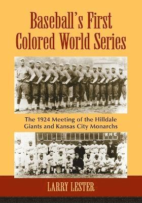 bokomslag Baseball's First Colored World Series