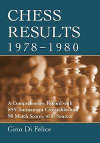 bokomslag Chess Results, 1978-1980