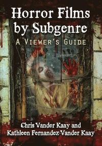 bokomslag Horror Films by Subgenre