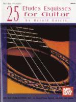 bokomslag 25 Etudes Esquisses For Guitar