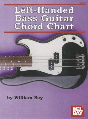 bokomslag Left-Handed Bass Guitar Chord Chart