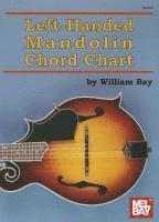 bokomslag Left-Handed Mandolin Chord Chart