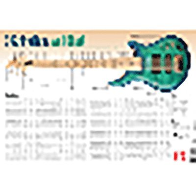 5-String Bass Wall Chart 1