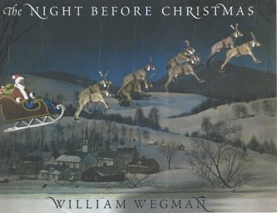 William Wegman - Night Before Christmas, Inbunden