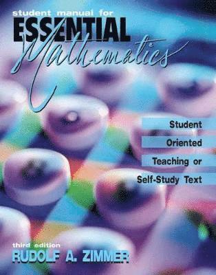 Student Manual for Essential Mathematics