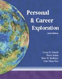 bokomslag Personal and Career Exploration