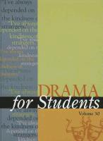 Sara Constantakis, Carole L Hamilton - Drama for Students, Volume 30, Inbunden. Tillgänglighet: Lägg i varukorg