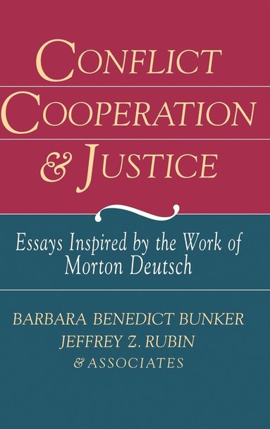 bokomslag Conflict, Cooperation, and Justice