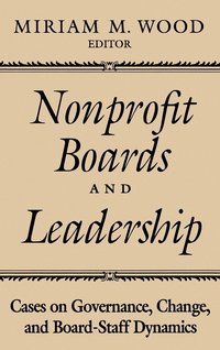 bokomslag Nonprofit Boards and Leadership