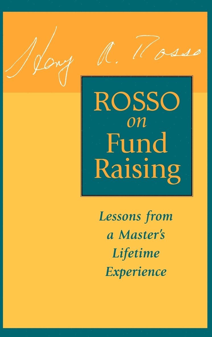 Rosso on Fund Raising 1