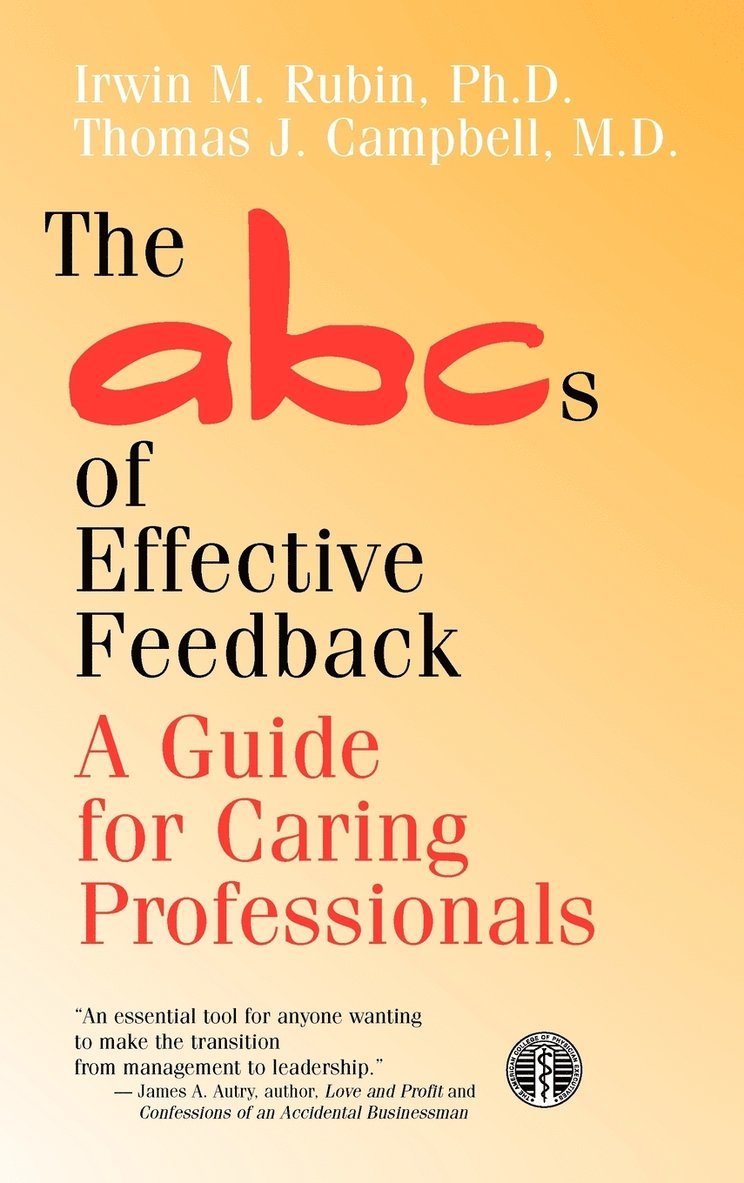 ABCs of Effective Feedback