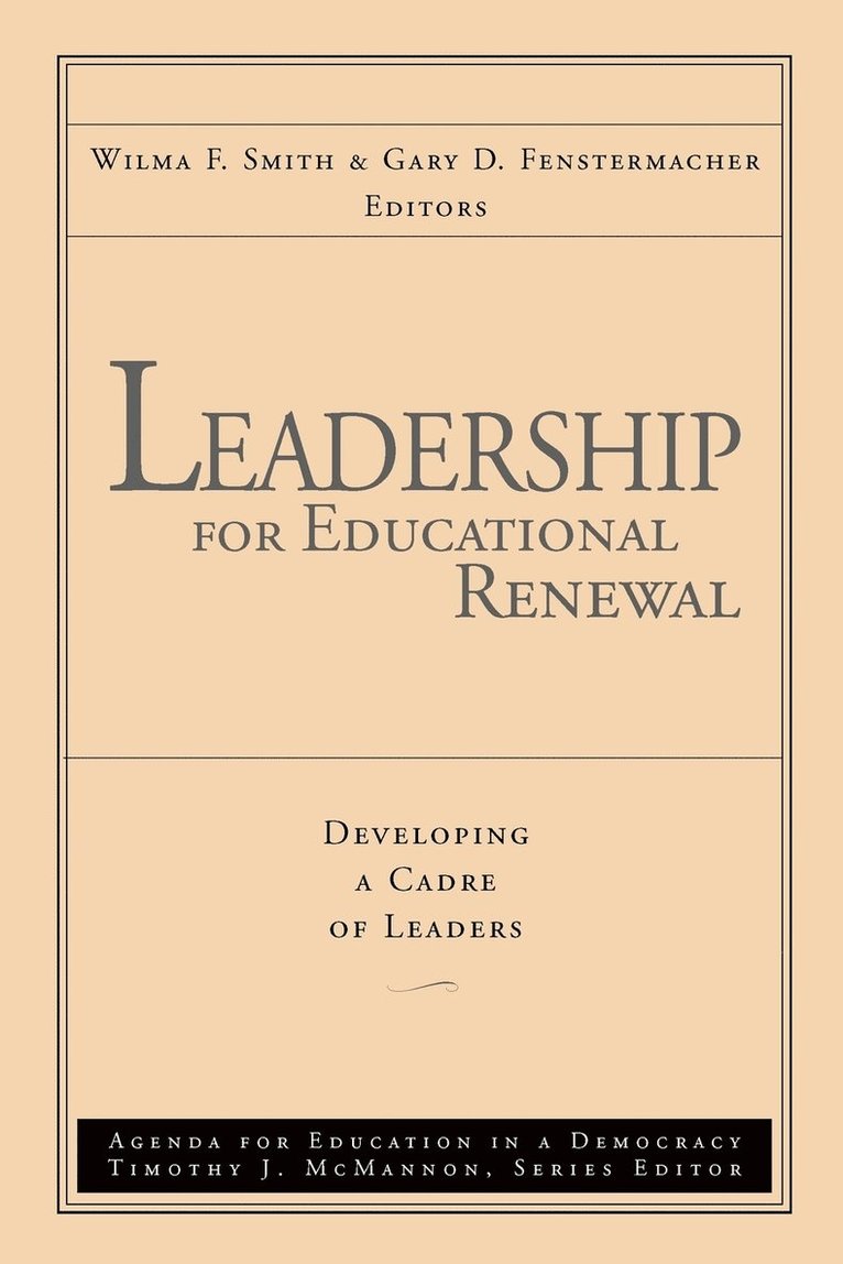 Leadership for Educational Renewal 1
