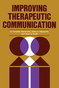 bokomslag Improving Therapeutic Communication