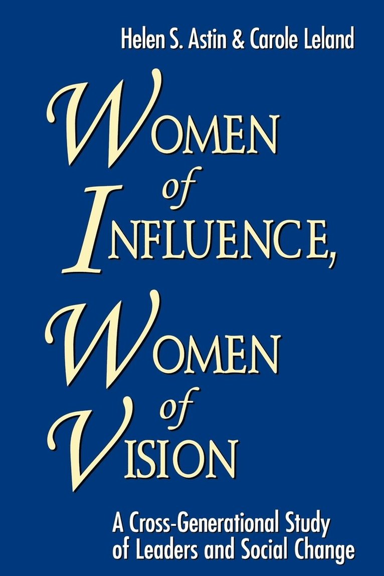 Women of Influence, Women of Vision 1